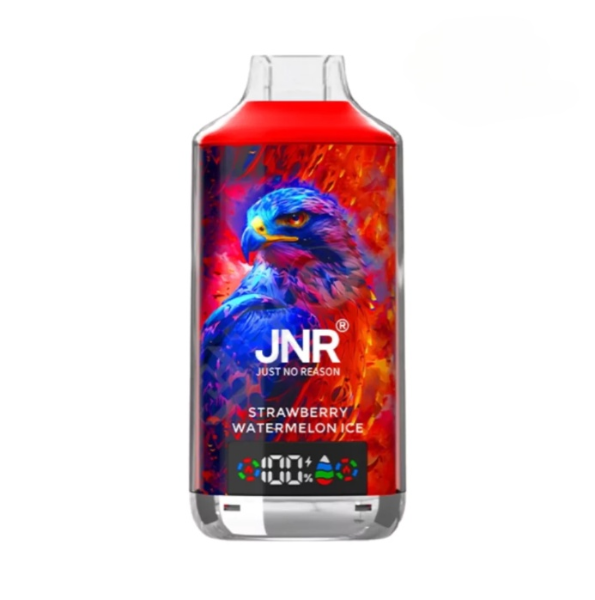 JNR Falcon X-18000 Puffs Disposable Vape - Falcon featuring Red and purple shades