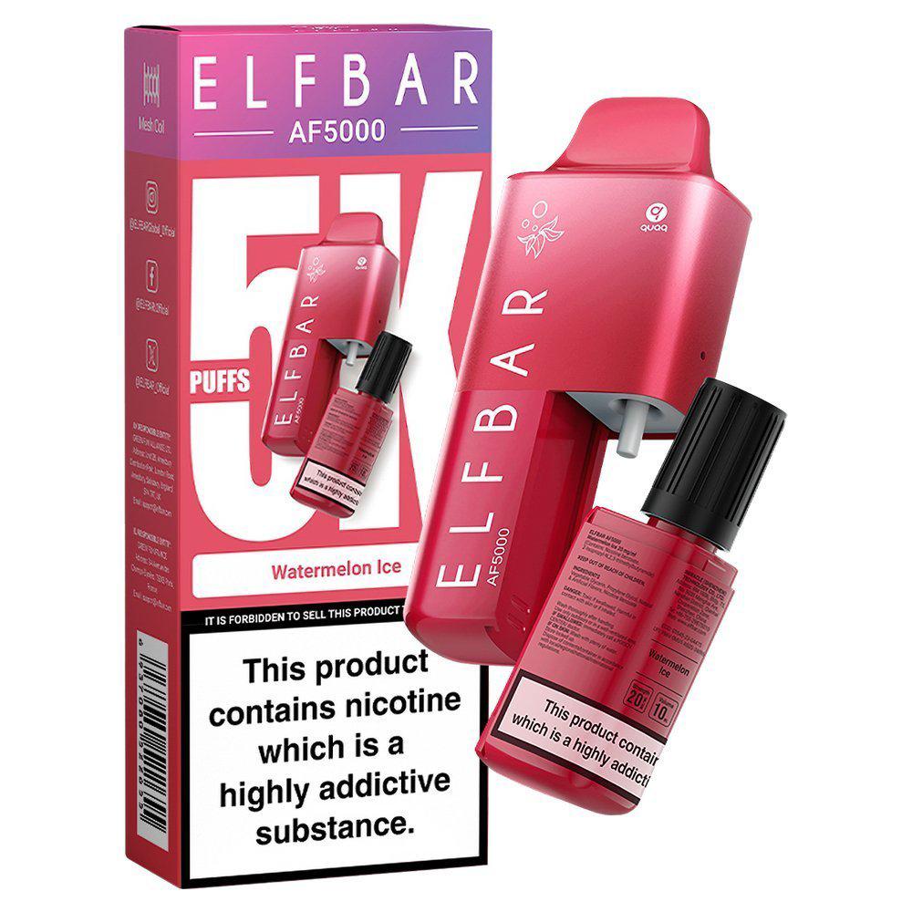 Elf bar AF5000 Puffs Disposable Vape (Pack of 5)