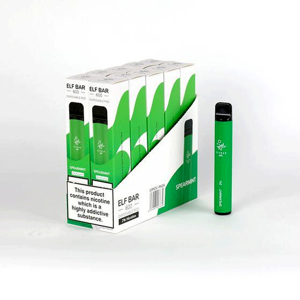 Elf Bar 600 Disposable Vape Puff Bar Pod