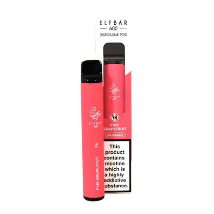 Elf Bar 600 Disposable Vape Puff Bar Pod