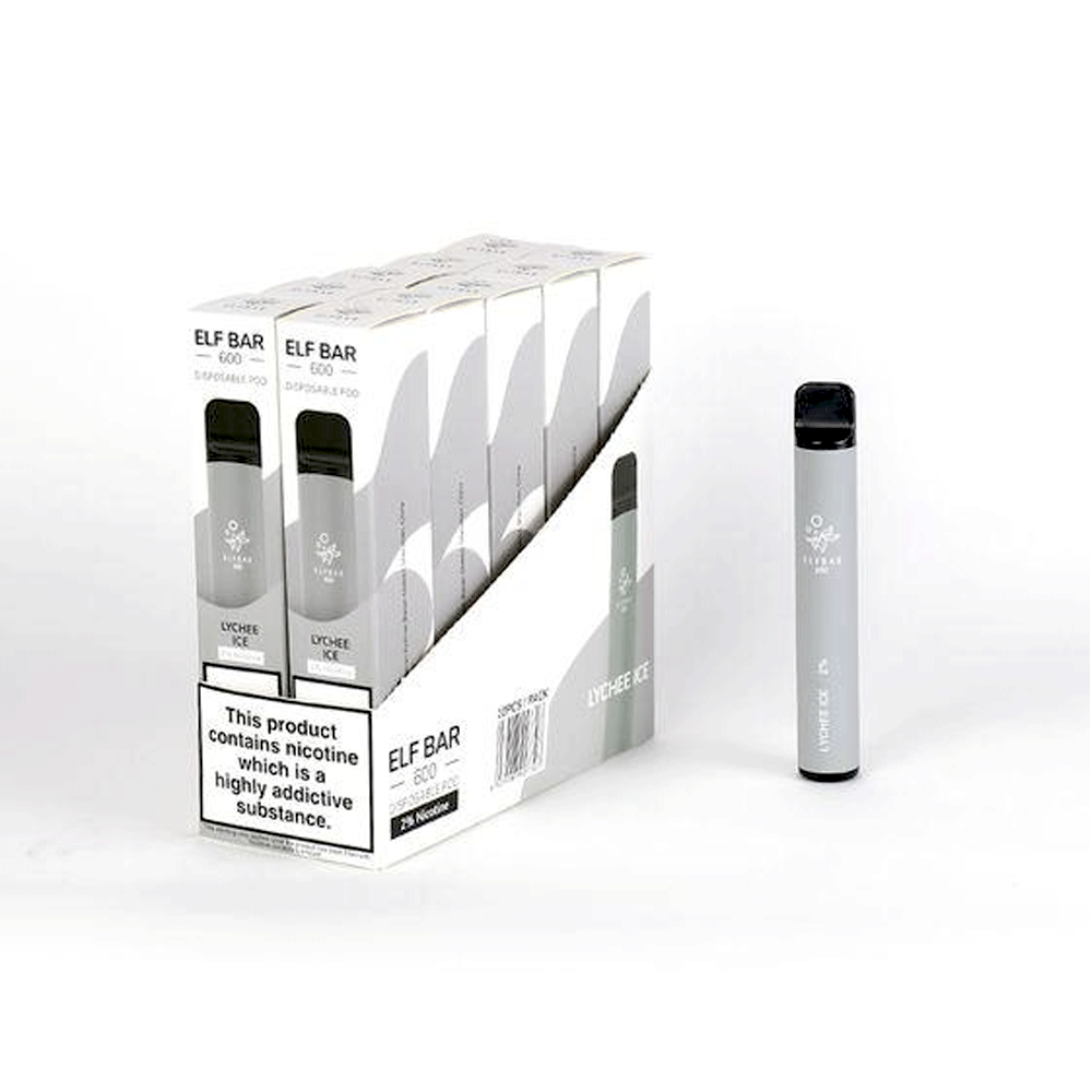 Elf Bar 600 Disposable Vape Puff Bar Pod