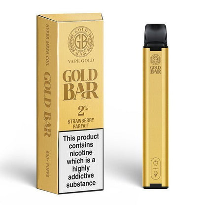 Gold Bar 600 Disposable Vape Pod Puff Bar Pod