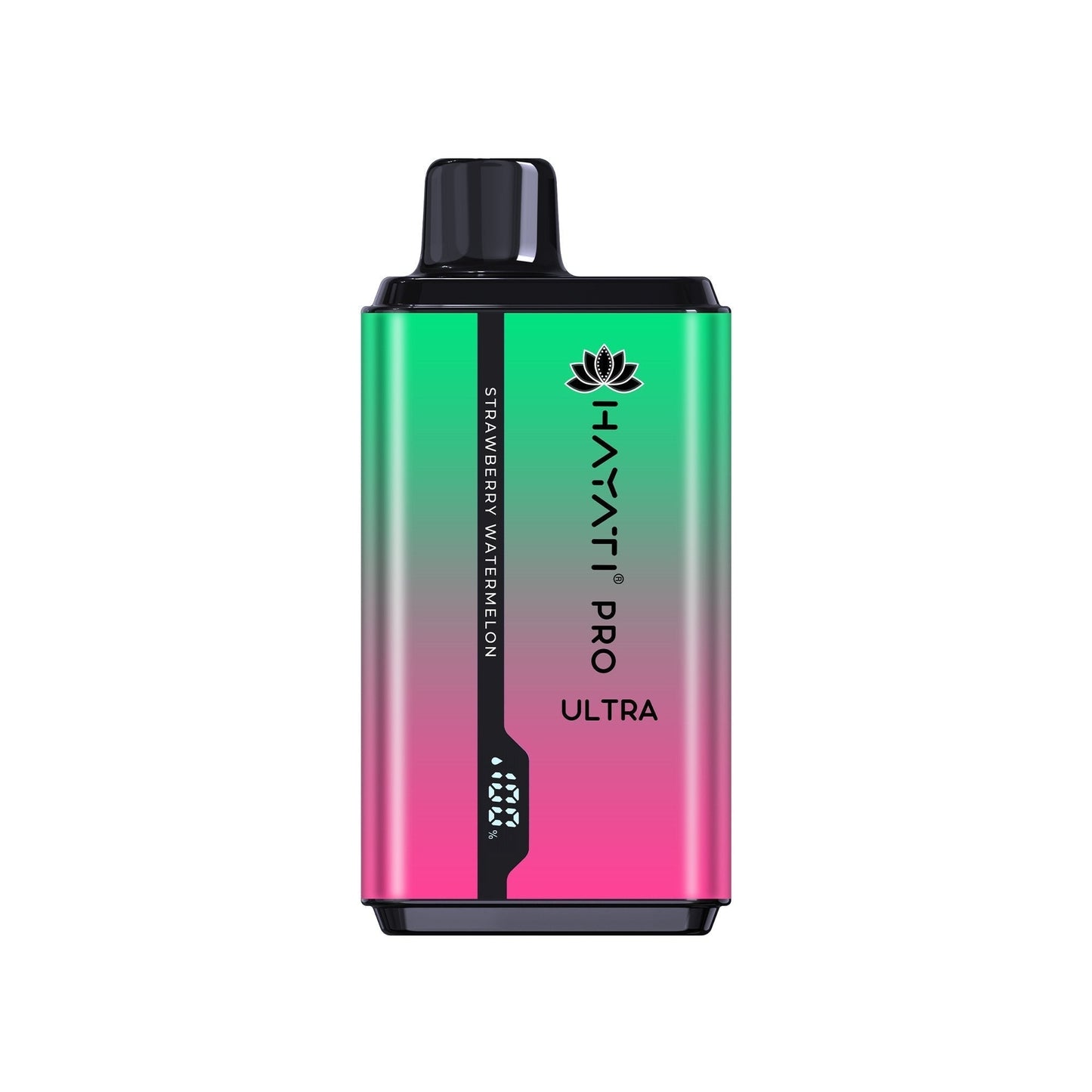 Hayati Pro Ultra 15000 Puffs Disposable Vape(Green+pink) Strawberry  Watermelon