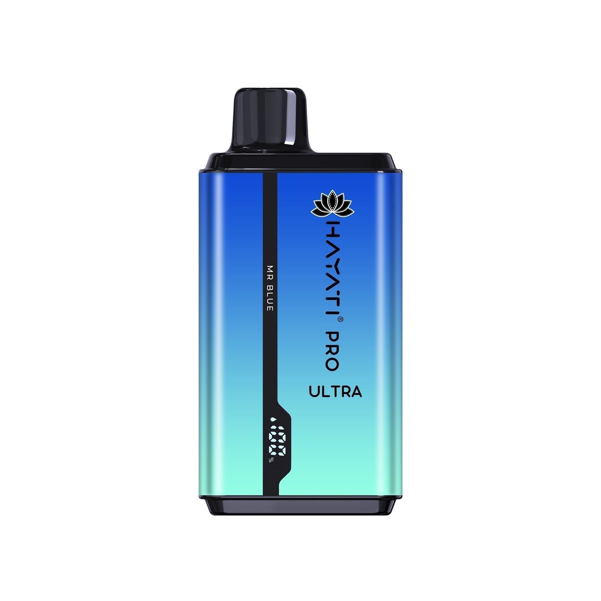 Bottle of Hayati Pro Ultra 15000 Puffs Disposable Vape (Blue) of Mr Blue Flavour