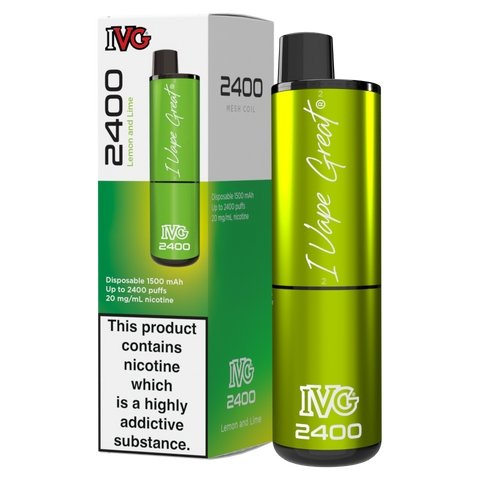 IVG 2400 Disposable Vape Pod Puff Bar Pod