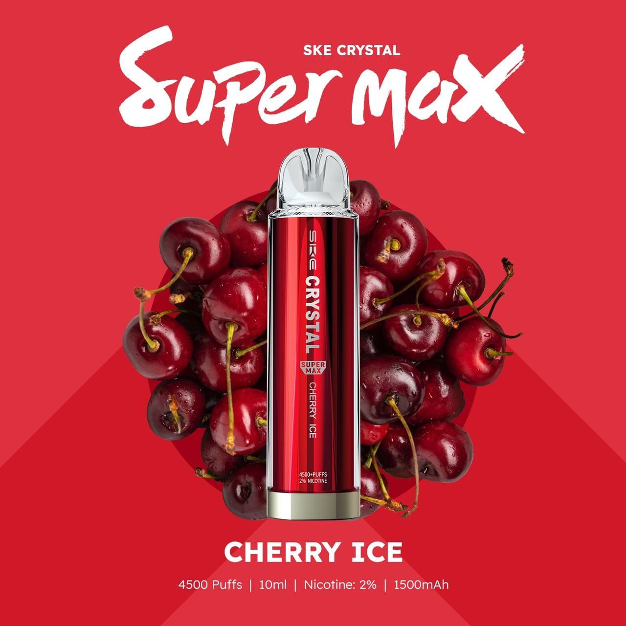 Ske Crystal Super Max 4500 Disposable Vape Puff Pod Device