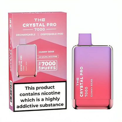 Crystal Pro Max 7000 Puffs Disposable Vape Box of 10