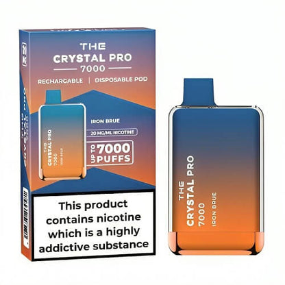 Crystal Pro Max 7000 Puffs Disposable Vape Box of 10