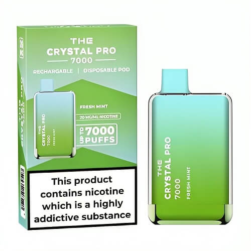 Crystal Pro Max 7000 Puffs Disposable Vape Box of 10