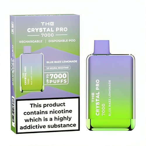 Crystal Pro Max 7000 Puffs Disposable Vape Box of 10